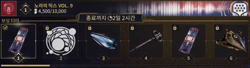 나이트 웨이브 보상