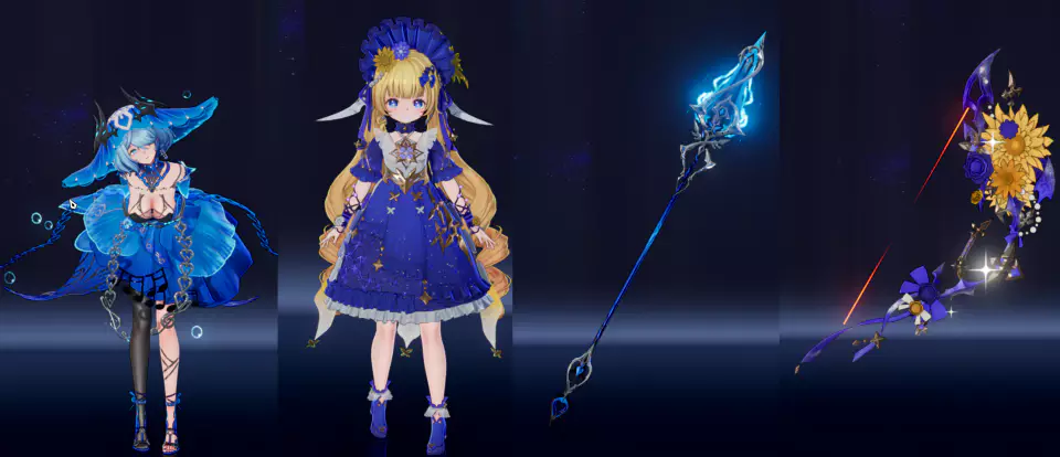 상시 스킨(상시 광채) 가챠, 뽑기 테마 별빛의 노래 