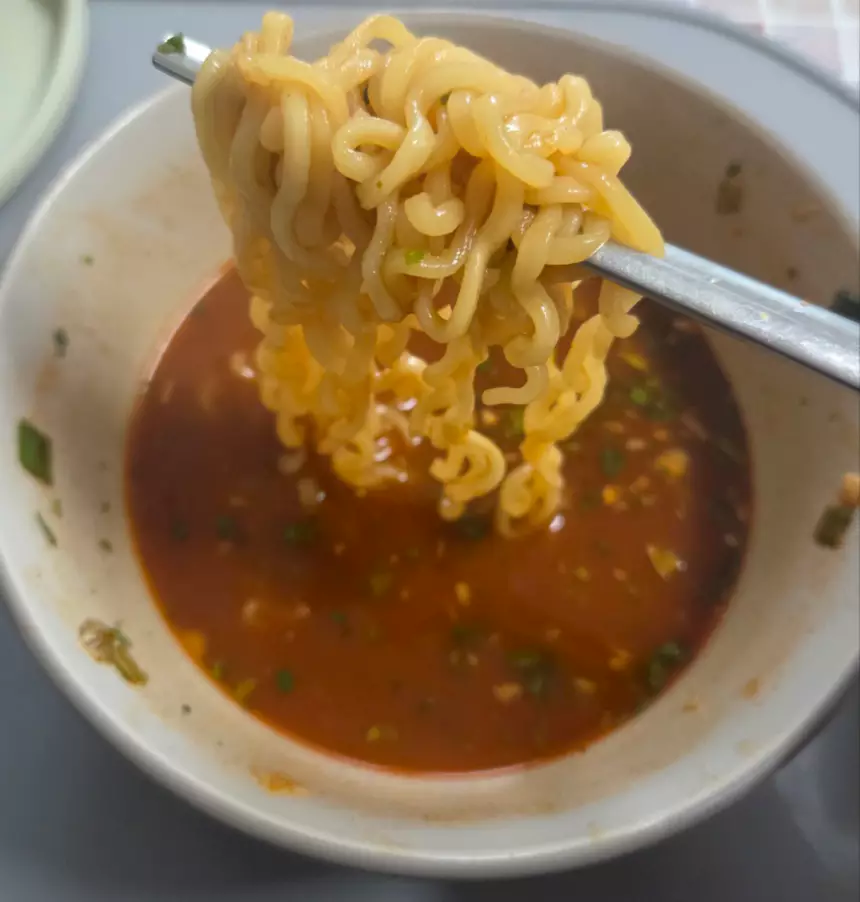 삼양 1963 라면 면발