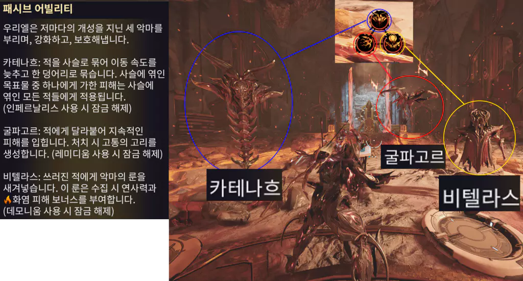 우리엘 패시브 어빌리티 스킬