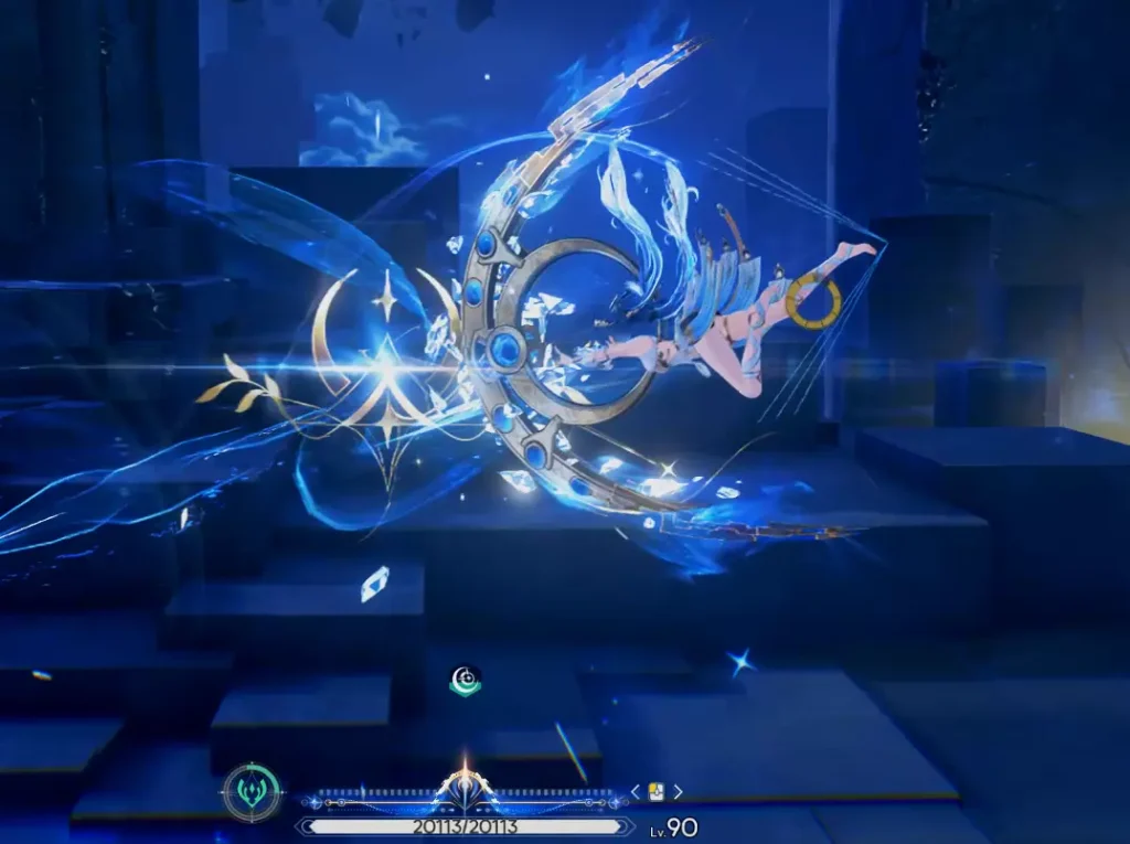 유노 달의 순환 초승달 진입 방법