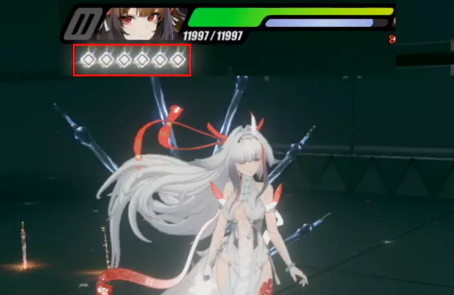 엽빛나의 핵심 딜, 명심경 상태