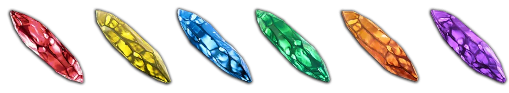 Archon Shard 샤드 종류
Crimson Archon Shard (크림슨 아콘 샤드)

Amber Archon Shard (앰버 아콘 샤드)

Azure Archon Shard (아주르 아콘 샤드)

Topaz Archon Shard (토파즈 아콘 샤드)

Violet Archon Shard (바이올렛 아콘 샤드)

Emerald Archon Shard (에메랄드 아콘 샤드)