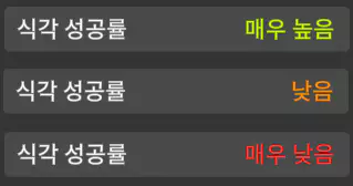 명일방주 엔드필드 기질 식각 강화 성공 확률 소개