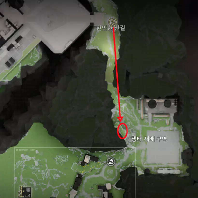 엔드필드 쓴맛 나는 고추 위치2