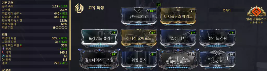 사로팡 인플 모딩
밀리 인플루언스 모딩