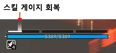 포그라니치니크 스킬 게이지 회복