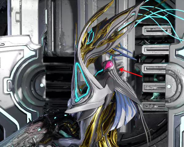 워프레임 보라색 여드름 종양 낭종