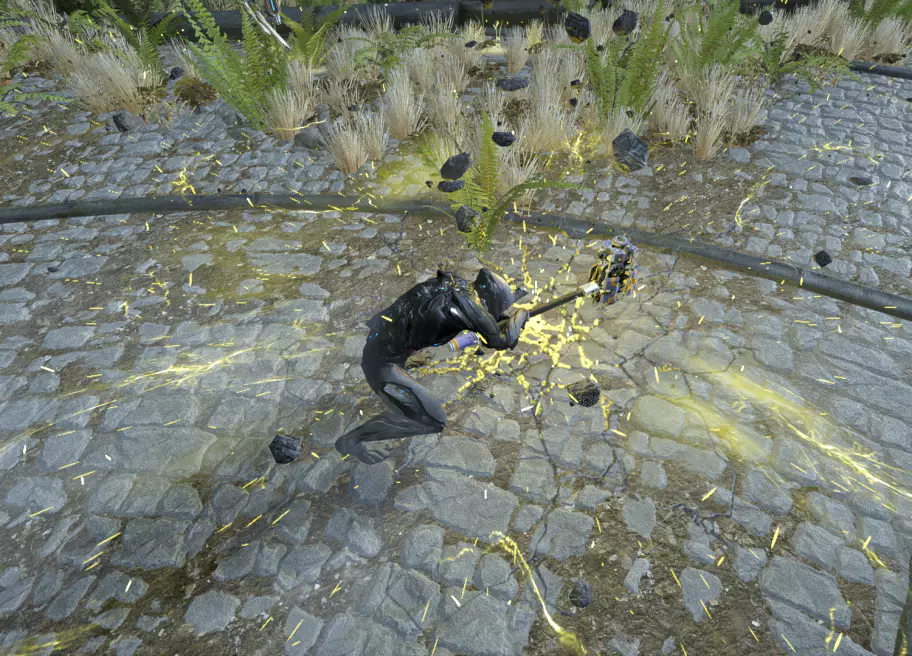 워프레임 슬램, 지면 강타 빌드 너프 이미지