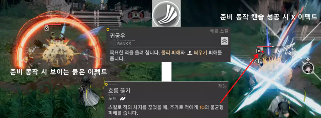 빠른 배틀 스킬 사용과 불균형 특화 재능 보유