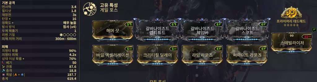 페리게일 범용 모딩