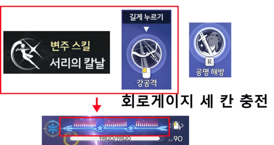히유키 변신 방법, 1차 공명 해방2