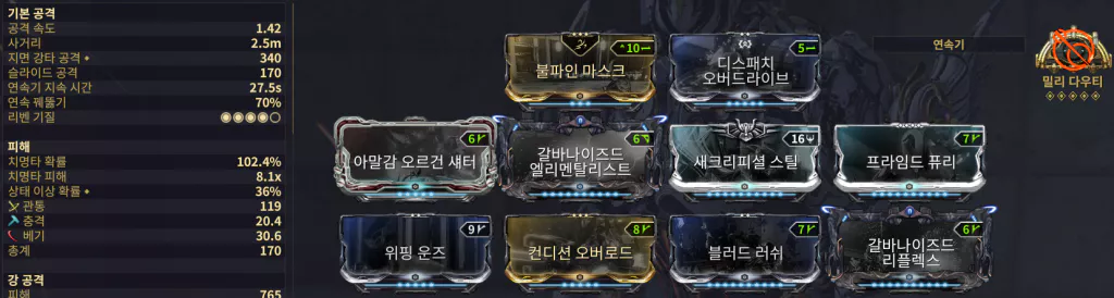데스트레자 인카논
강공 모딩