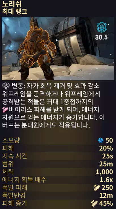 헬민스 스킬 노리쉬